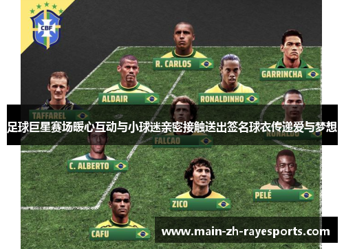 足球巨星赛场暖心互动与小球迷亲密接触送出签名球衣传递爱与梦想 足球巨星赛场暖心互动与小球迷亲密接触送出签名球衣传递爱与梦想