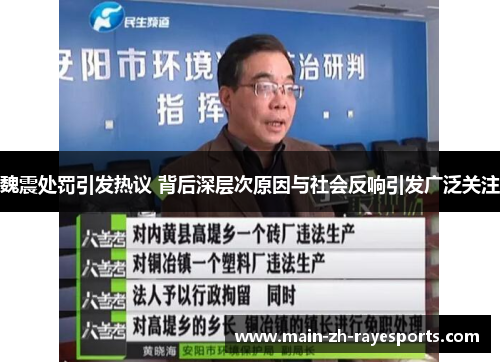 魏震处罚引发热议 背后深层次原因与社会反响引发广泛关注 魏震处罚引发热议 背后深层次原因与社会反响引发广泛关注